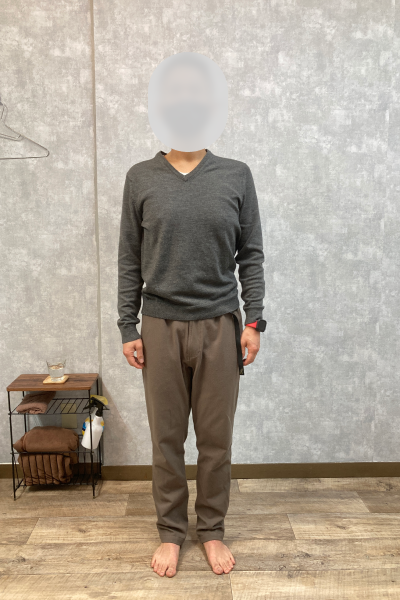 tk様ダイエット後の正面の写真